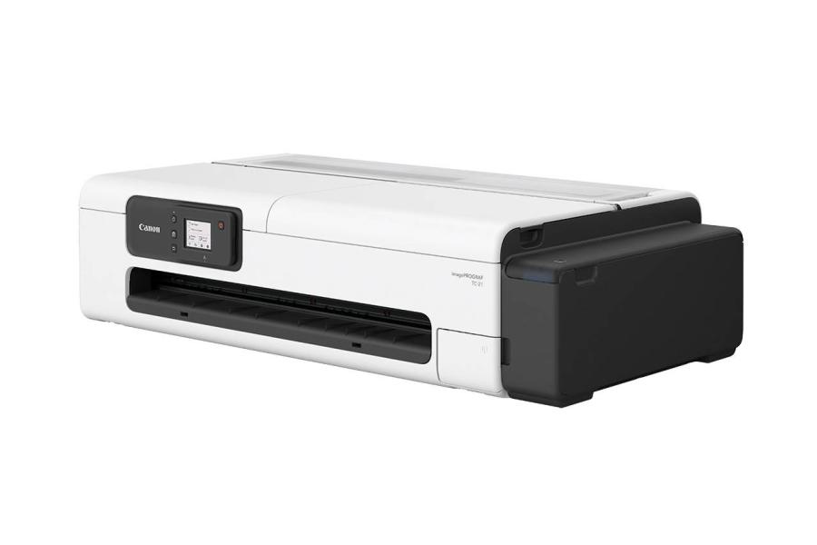 แคนนอน เปิดตัวเครื่องพิมพ์หน้ากว้าง 2 รุ่นใหม่  imagePROGRAF TC-21 และ imagePROGRAF TC-21M ในงานสถาปนิก 68 ตอบโจทย์งานพิมพ์แบบก่อสร้าง CAD ขนาด A1+ โปสเตอร์ขนาดใหญ่ และโปสการ์ด ตัวเครื่องเล็กกะทัดรัด พร้อมแผงควบคุมปรับเอียงได้ สะดวกต่อการใช้งานในทุกจุด   จัดเต็มกับหมึก 4 สีกันน้ำคุณภาพสูง พร้อมแทงก์หมึกขนาดใหญ่ เติมเองได้ง่าย ๆ