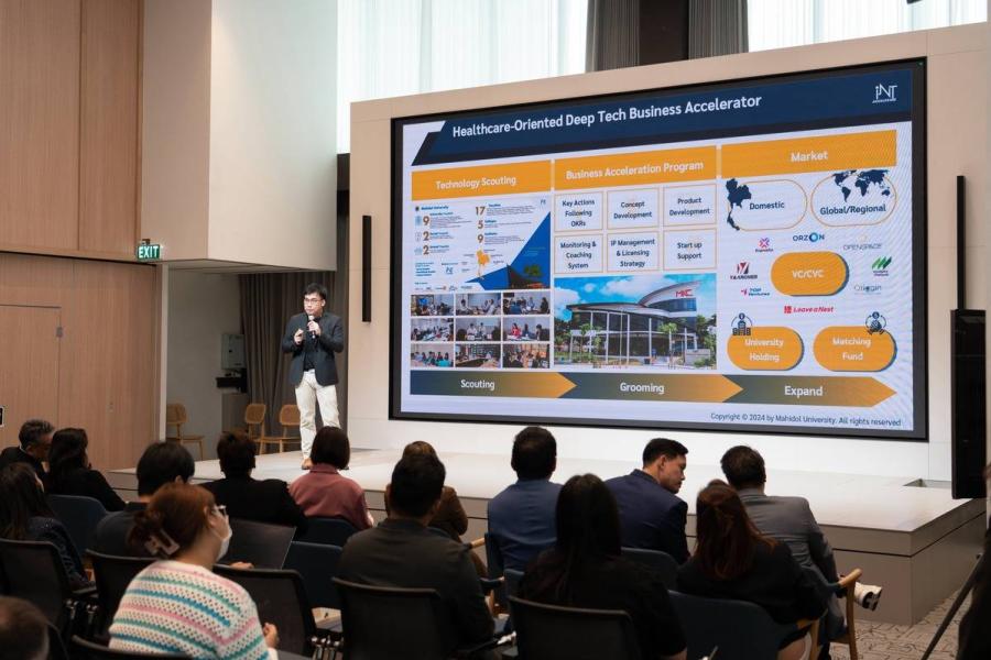 INT ม.มหิดล เปิดเวที “INT Accelerate Demo Day” โชว์ศักยภาพสตาร์ตอัปสาย Healthcare-Oriented Deep Tech