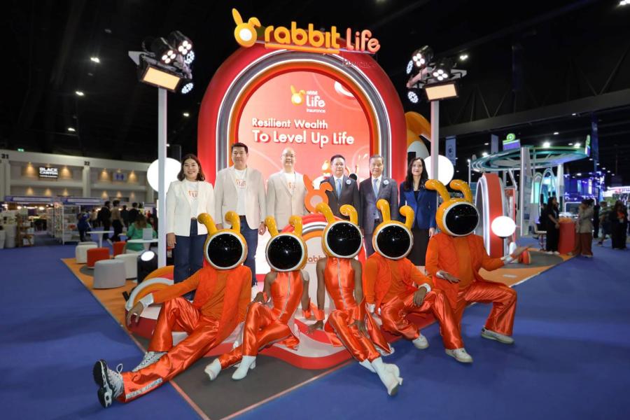 แรบบิท ประกันชีวิต โชว์วิสัยทัศน์ผู้นำประกันชีวิตของคนรุ่นใหม่ ผ่านโลกจำลอง “Rabbitopia” ขนทัพผลิตภัณฑ์ - โปรโมชันร่วมงาน Money Expo ครั้งที่ 25 หนุนไตรมาส 2 โตต่อเนื่อง พร้อมเผยผลสำเร็จสร้างเบี้ยประกันผ่านการร่วมงาน โตอย่างต่อเนื่องพุ่งกว่า 340% แรบบิท ประกันชีวิต โชว์วิสัยทัศน์ผู้นำประกันชีวิตของคนรุ่นใหม่ ผ่านโลกจำลอง “Rabbitopia” ขนทัพผลิตภัณฑ์ - โปรโมชันร่วมงาน Money Expo ครั้งที่ 25 หนุนไตรมาส 2 โตต่อเนื่อง พร้อมเผยผลสำเร็จสร้างเบี้ยประกันผ่านการร่วมงาน โตอย่างต่อเนื่องพุ่งกว่า 340%