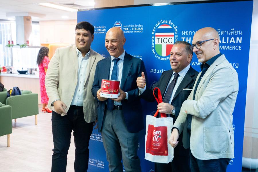 หอการค้าไทย-อิตาเลียน (TICC) จัดงานเปิดตัว “European Tomato A Red Passion” อย่างเป็นทางการในกรุงเทพฯ