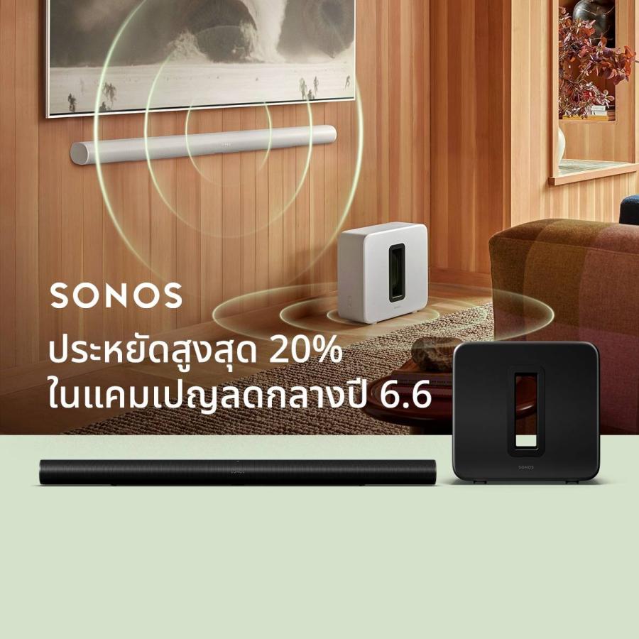 โซโนส ลดรับหน้าฝนกับโปร 6.6 พร้อมส่วนลดสูงสุดกว่า 20%