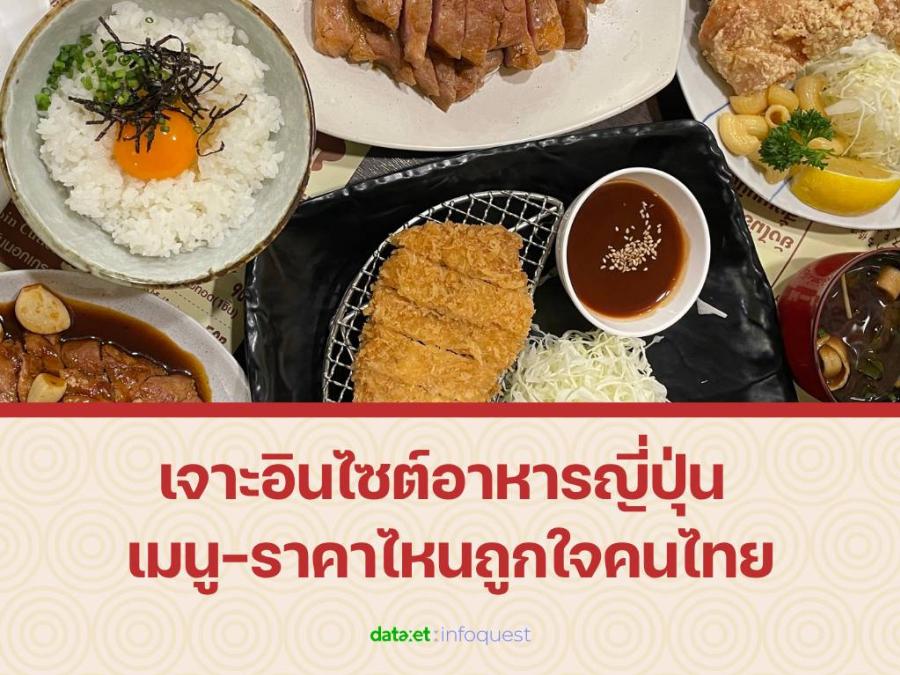 เจาะอินไซต์อาหารญี่ปุ่น เมนูและราคาไหน ถูกใจคนไทย เจาะอินไซต์อาหารญี่ปุ่น เมนูและราคาไหน ถูกใจคนไทย
