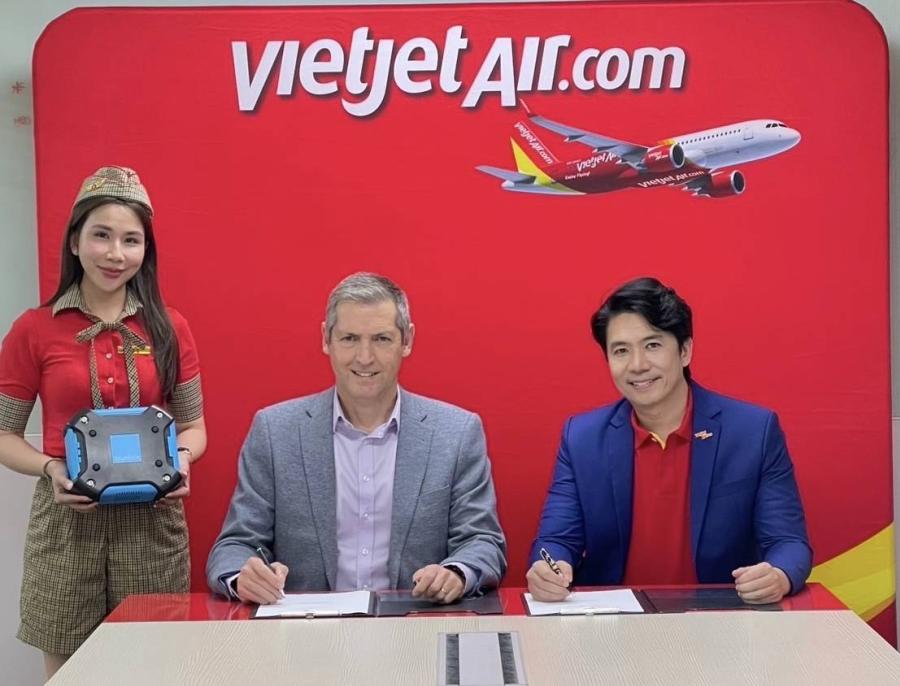 เวียตเจ็ทไทยแลนด์ ร่วมมือ Bluebox เปิดตัวระบบความบันเทิงบนเครื่องบินครั้งแรก พร้อมมอบประสบการณ์ดิจิทัลเหนือระดับ