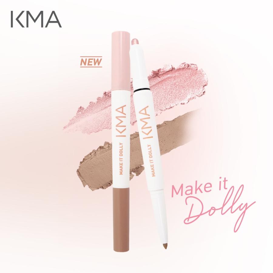 ปั้นตาให้สวยฉ่ำในแท่งเดียว ด้วย KMA MAKE IT DOLLY ปั้นตาให้สวยฉ่ำในแท่งเดียว ด้วย KMA MAKE IT DOLLY