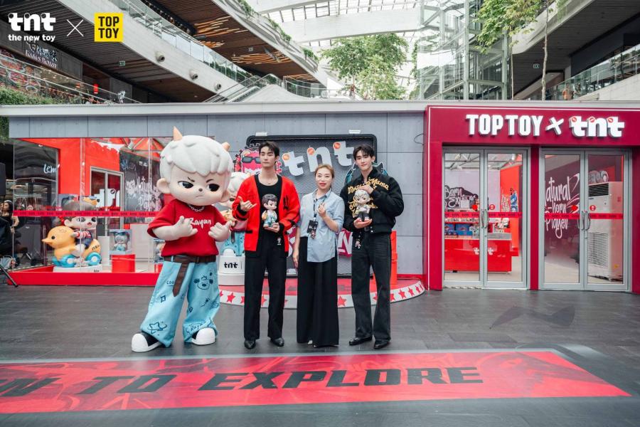 tnt แบรนด์อาร์ตทอยจากจีน จับมือ Force & Book เปิดตัวที่กรุงเทพฯ กิจกรรมป๊อปอัพ “Born to Explore” สร้างกระแสร้อนแรงในหมู่ Gen Z