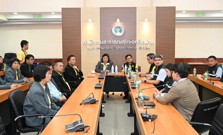 วช. ร่วมกับ มจธ. นำนวัตกรรมออกซิเจนกระป๋อง ช่วยสนับสนุนภารกิจสาธารณสุขจังหวัดน่าน ในการดูแลผู้ป่วย ผู้สูงอายุและกลุ่มเปราะบางในสถานการณ์ภัยพิบัติ