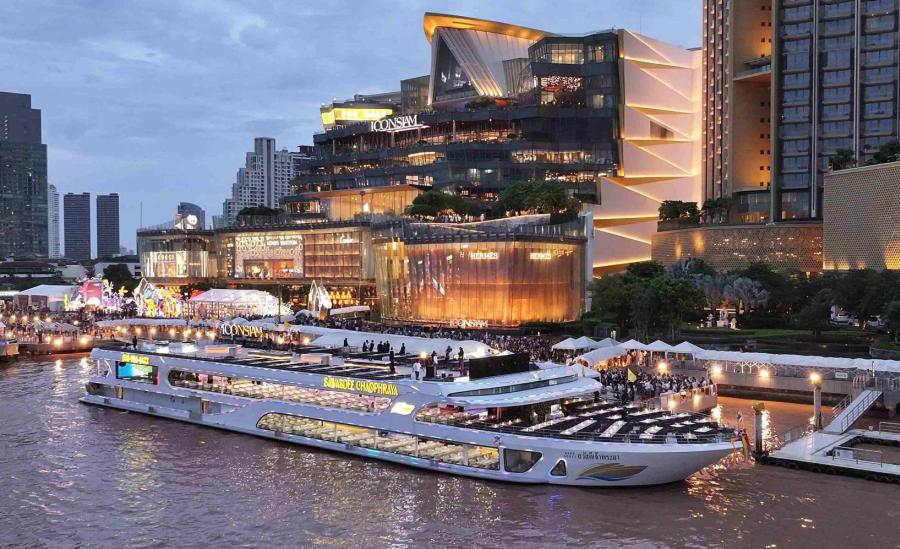 เพชรเม็ดใหม่บนสายน้ำเจ้าพระยา Sawasdee Chaophraya Cruise เปิดตัวสุดยิ่งใหญ่ !! เรือสำราญสุดหรูที่สุดแห่งความลักชัวรีใจกลางเจ้าพระยา พร้อมเหล่าคนดังร่วมสัมผัสประสบการณ์เหนือระดับ เพชรเม็ดใหม่บนสายน้ำเจ้าพระยา Sawasdee Chaophraya Cruise เปิดตัวสุดยิ่งใหญ่ !! เรือสำราญสุดหรูที่สุดแห่งความลักชัวรีใจกลางเจ้าพระยา พร้อมเหล่าคนดังร่วมสัมผัสประสบการณ์เหนือระดับ