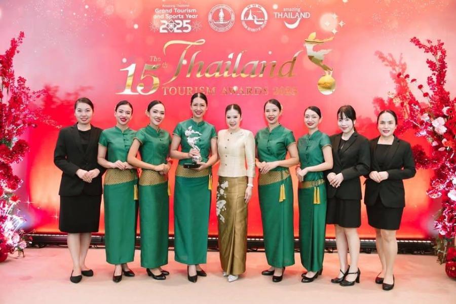 โอเอซิส สปา คว้ารางวัลดีเด่น Thailand Tourism Awards 2025 โอเอซิส สปา คว้ารางวัลดีเด่น Thailand Tourism Awards 2025