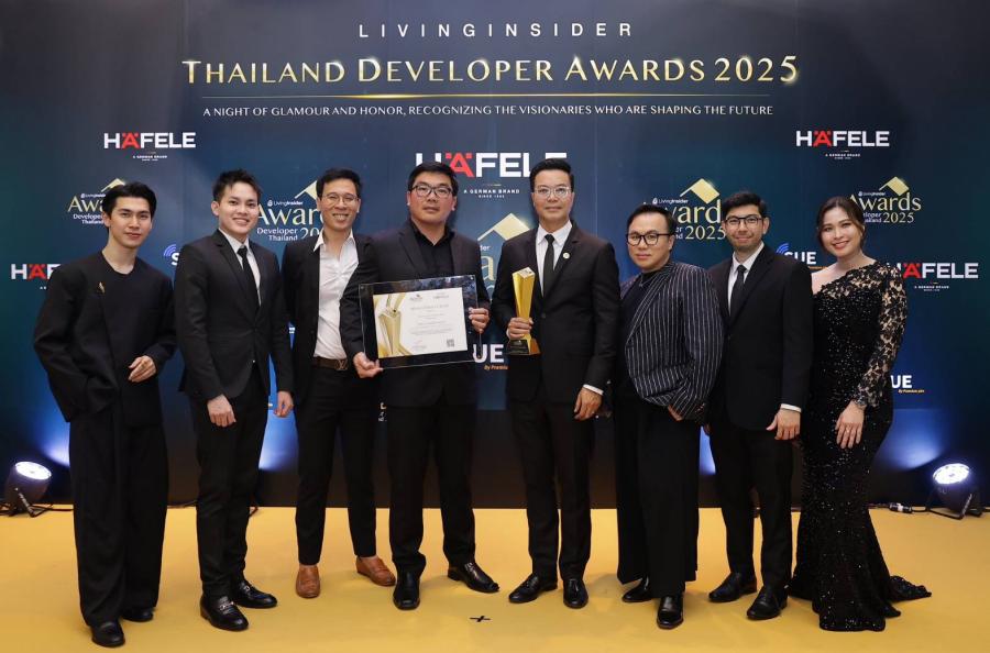 ‘SONLE Residences’ by SC Asset คว้าแชมป์ผู้นำบ้านหรู จากเวที Livinginsider Thailand Developer Awards 2025  สะท้อนความหรูหราในทุกมิติ