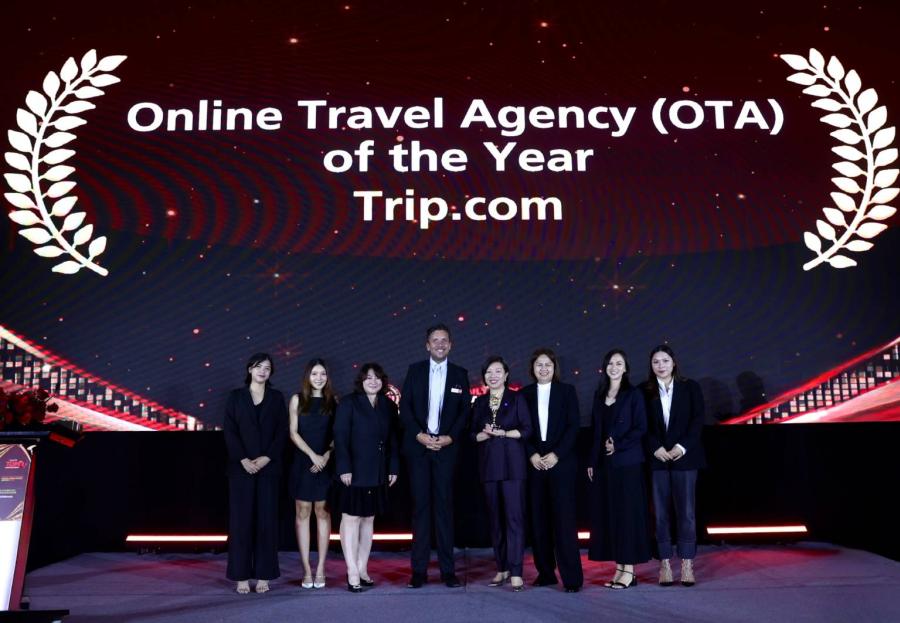 Trip.com คว้ารางวัลสุดยอด Online Travel Agency (OTA) of the Year ตอกย้ำความเป็นผู้นำในการผสานเทคโนโลยีเข้ากับความเข้าใจทางวัฒนธรรม แพลตฟอร์มท่องเที่ยวชั้นนำระดับโลกคว้ารางวัลอันทรงเกียรติจาก TDM ด้วยแคมเปญ “สัมผัสเที่ยว 6 - Travel 6th Sense” Trip.com คว้ารางวัลสุดยอด Online Travel Agency (OTA) of the Year ตอกย้ำความเป็นผู้นำในการผสานเทคโนโลยีเข้ากับความเข้าใจทางวัฒนธรรม แพลตฟอร์มท่องเที่ยวชั้นนำระดับโลกคว้ารางวัลอันทรงเกียรติจาก TDM ด้วยแคมเปญ “สัมผัสเที่ยว 6 - Travel 6th Sense”