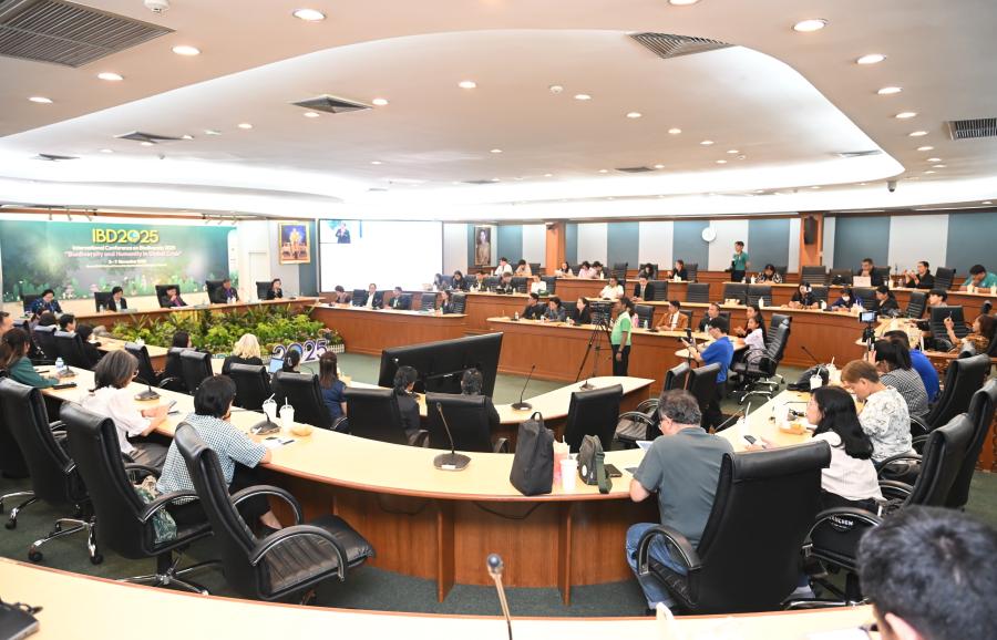 วช. – ม.เกษตร พร้อมภาคีเครือข่าย จัดแถลงข่าวเชิญร่วมประชุมวิชาการนานาชาติ IBD2025 ในหัวข้อ “ความหลากหลายทางชีวภาพกับมนุษยชาติในยุควิกฤตโลก” วันที่ 5 – 7 พฤศจิกายน นี้ ณ ศูนย์การประชุมแห่งชาติสิริกิติ์ วช. – ม.เกษตร พร้อมภาคีเครือข่าย จัดแถลงข่าวเชิญร่วมประชุมวิชาการนานาชาติ IBD2025 ในหัวข้อ “ความหลากหลายทางชีวภาพกับมนุษยชาติในยุควิกฤตโลก” วันที่ 5 – 7 พฤศจิกายน นี้ ณ ศูนย์การประชุมแห่งชาติสิริกิติ์