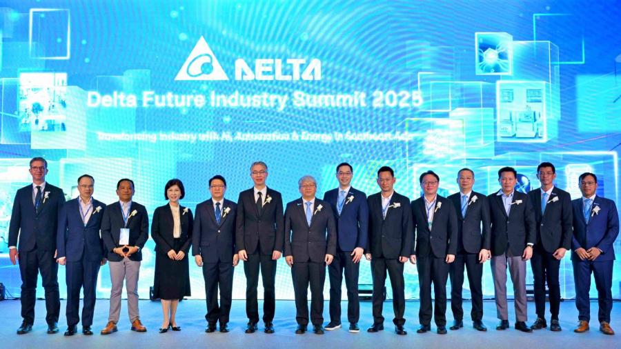 Delta Future Industry Summit 2025 ร่วมขับเคลื่อนการเปลี่ยนผ่านของเอเชียตะวันออกเฉียงใต้  ด้วยนวัตกรรม Green AI การผลิตอัจฉริยะ และพลังงานที่ยั่งยืน   
