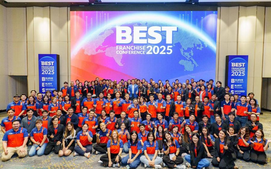 BEST Express จัดประชุมใหญ่แฟรนไชส์ประจำปี 2568 พร้อมเดินหน้าขับเคลื่อนเครือข่ายแฟรนไชส์ขนส่งพัสดุสู่ความยั่งยืน