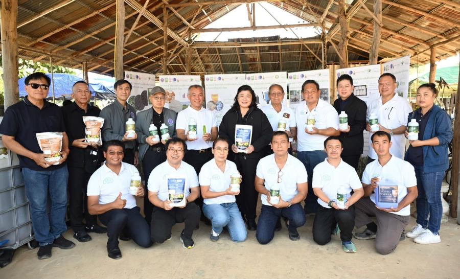 วช. ลงพื้นที่ติดตามความสำเร็จโครงการภายใต้แผนวิจัยมุ่งเป้า PM2.5 ณ วิสาหกิจชุมชนเกษตรอินทรีย์ตำบลน้ำปั้ว จ.น่าน มุ่งลดการเผา สร้างความยั่งยืน โดยเทคโนโลยีชีวมวล