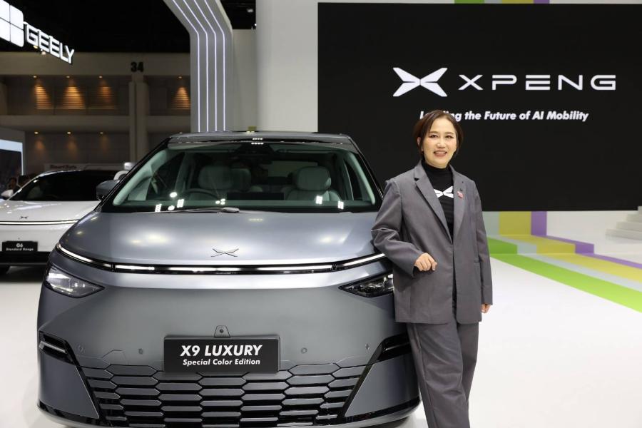 XPENG ประเทศไทย ฉลองก้าวแรกอย่างยิ่งใหญ่ พร้อมประกาศ  ‘The NEXT Bold Move’ ยกทัพยานยนต์ไฟฟ้าอัจฉริยะ นำโดย XPENG G6 Standard Range ในงาน Motor Expo 2025