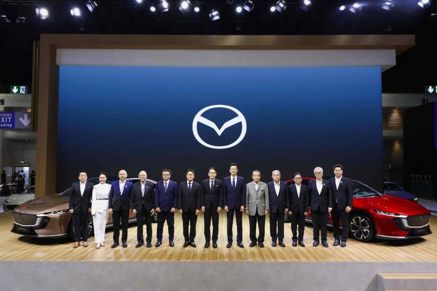 รถไฟฟ้ารุ่นใหม่ THE ALL-ELECTRIC MAZDA6e เปิดตัวแรงเกินต้าน ลูกค้าแห่ลงทะเบียนจองสิทธิ์ Mazda6e Premiere Package