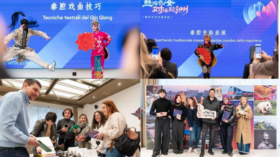 ศูนย์กลางเส้นทางสายไหมจีนซีอาน  ส่งเสริมการแลกเปลี่ยนทางวัฒนธรรม แบรนด์เมืองในมิลาน