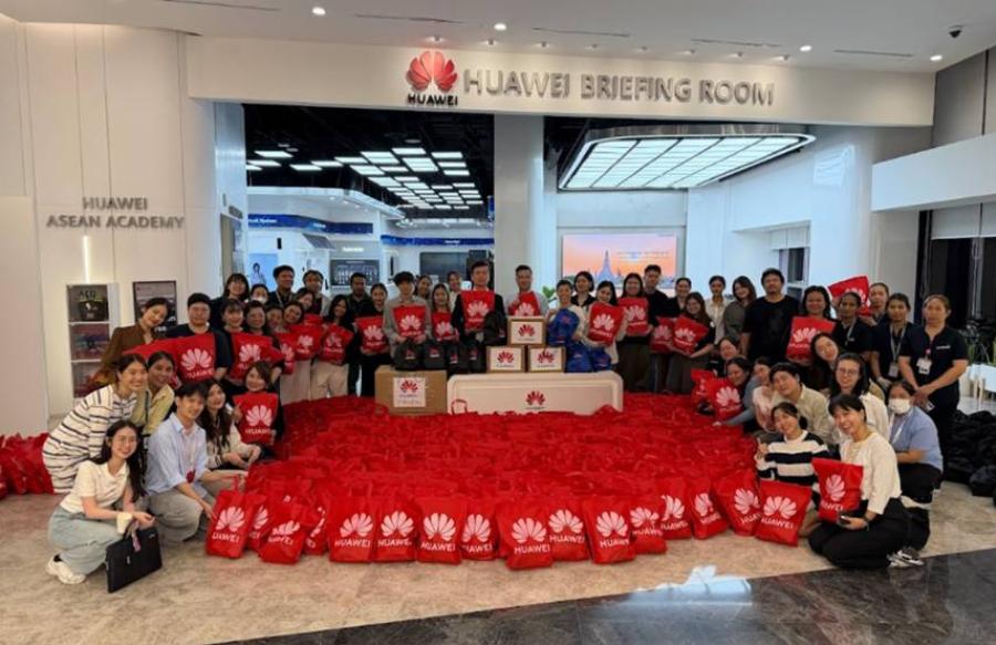 หัวเว่ย พร้อมเคียงข้างคนไทย ส่งความช่วยเหลือเร่งด่วนสู่ผู้ประสบอุทกภัยในภาคใต้