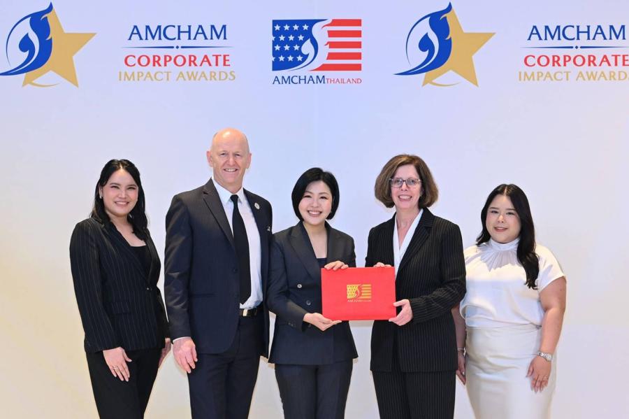 มอนเดลีซ อินเตอร์เนชันแนล (ประเทศไทย) สานต่อความเป็นผู้นำเพื่อสังคม คว้ารางวัล 2025 AMCHAM Corporate Impact Awards ระดับแพลทินัม