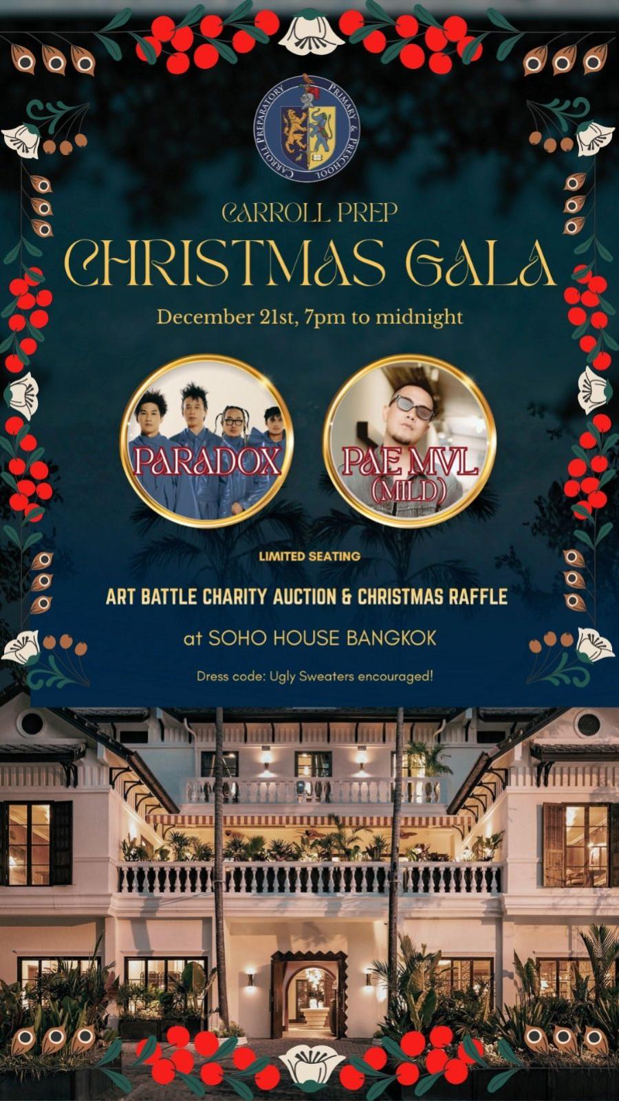 Carroll Prep จัดงาน “Carroll Prep Christmas Gala 2025: A Night to Give”  ณ SOHO House Bangkok