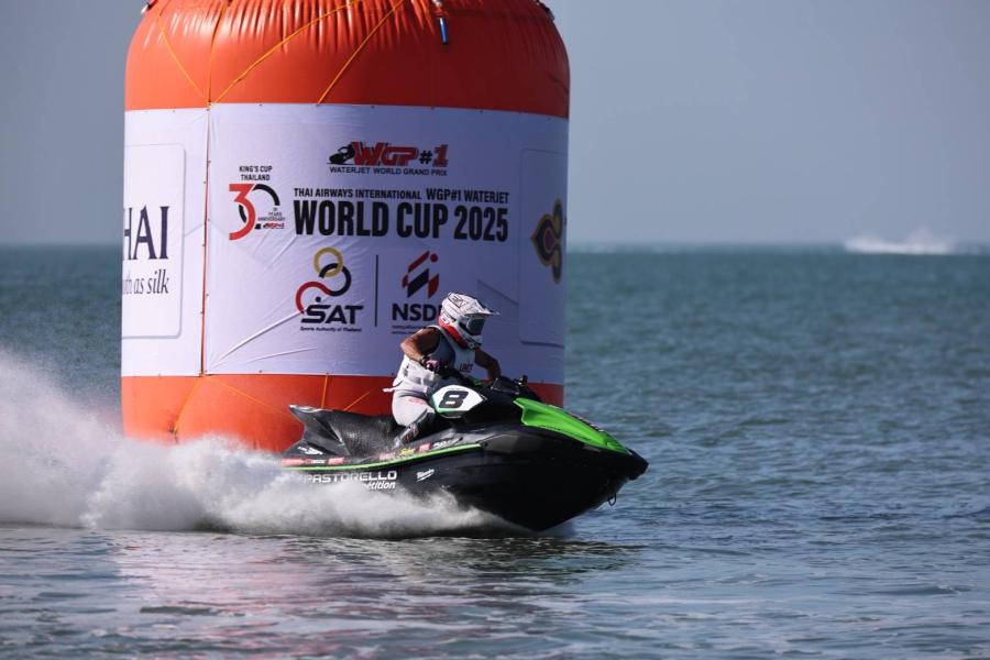 เจ็ตสกีไทยโกยวันเดียว 5 แชมป์โลก ศึกเจ็ตสกี เวิลด์ คัพ  