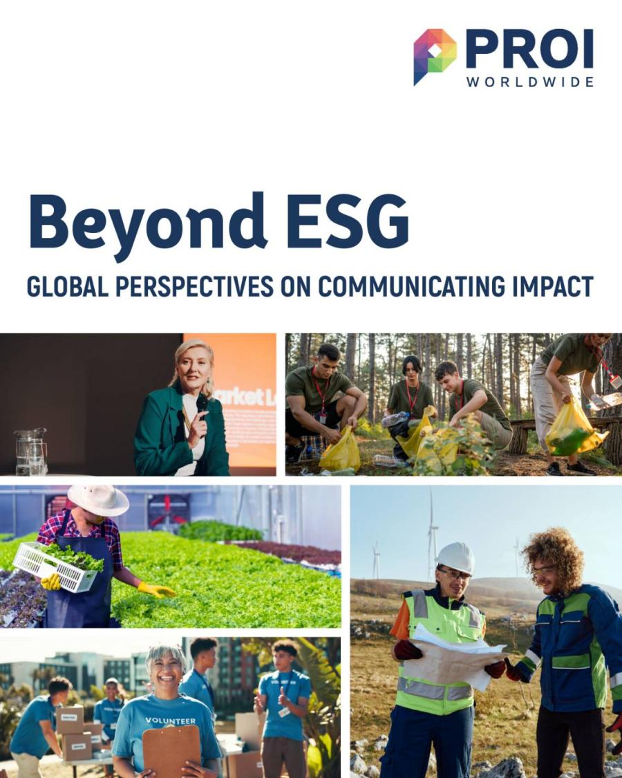 มิดัส พีอาร์ ร่วมเป็นส่วนหนึ่งในการจัดทำรายงาน “Beyond ESG - Global Perspectives on Communicating Impact” เผยแพร่โดย PROI Worldwide