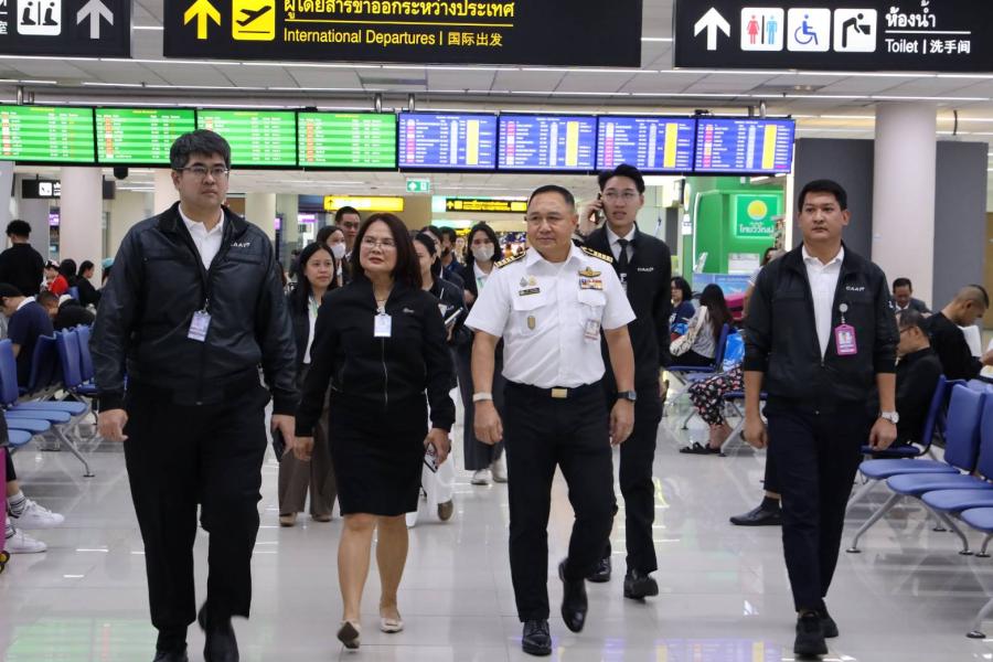 CAAT ลงพื้นที่สุวรรณภูมิ-ดอนเมือง ตรวจเข้มราคาตั๋วเครื่องบินช่วงปีใหม่ ย้ำสายการบินดูแลสิทธิผู้โดยสาร กรณีเที่ยวบินล่าช้าหรือยกเลิกตามข้อบังคับ กบร. 101