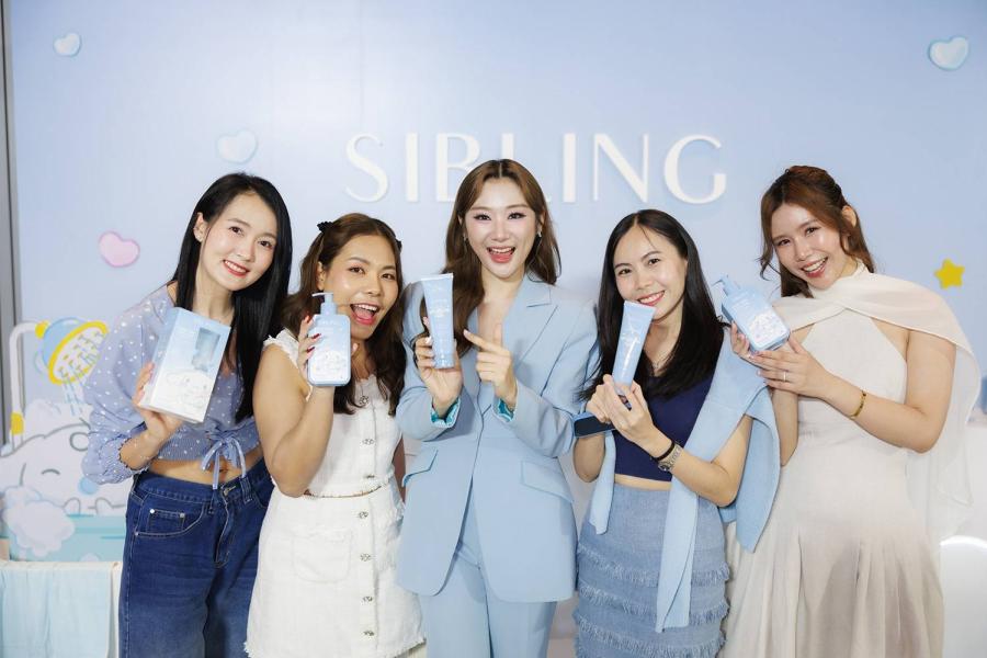 SIBLING X Cinnamoroll ปลุกกระแสความน่ารักระดับสากล  เขย่าวงการสกินแคร์ไทย! กวาดยอดขาย 3 วัน ไลฟ์แตก 20000 บ้าน
