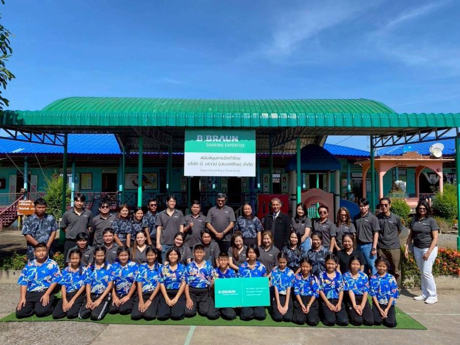 บี. บราวน์ (ประเทศไทย) ตอกย้ำพันธกิจเพื่อสังคมและสิ่งแวดล้อม  ผ่านพลังพนักงานใน CSR Club