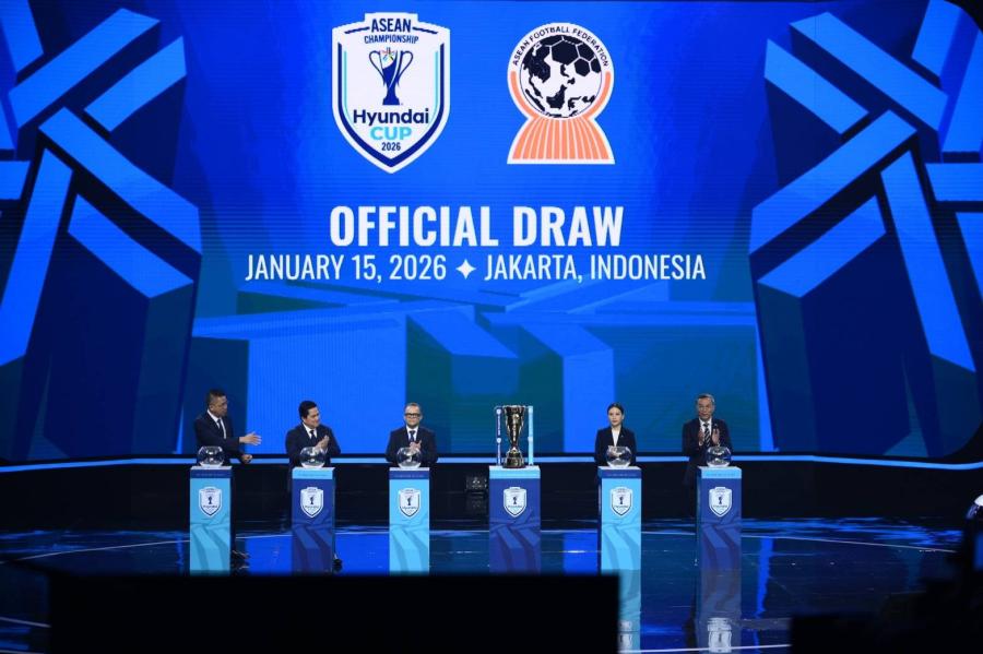 แชมป์เก่าเวียดนามดวลสิงคโปร์ จับสลากศึก ASEAN Hyundai Cup™ 2026ไทยถูกจับชนมาเลเซีย รอบแบ่งกลุ่ม